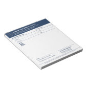Doctor Prescription Medical RX Pad ノートパッド (アングル)