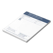 Doctor Prescription Medical RX Pad ノートパッド (回転)