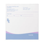 Doctor Prescription Notepad – Editable Doctor RX ノートパッド (正面)
