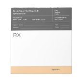 Doctor Prescription Notepad – Editable Doctor RX ノートパッド (正面)