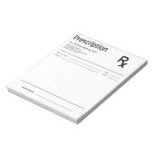 Doctor Prescription Notepad – Editable Doctor RX ノートパッド (回転)