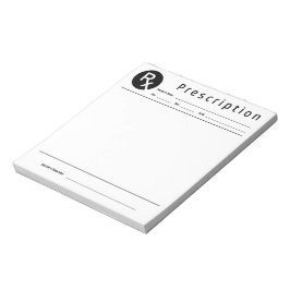 Doctor Prescription Notepad – Editable Doctor RX ノートパッド