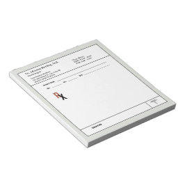 Doctor Prescription Notepad – Editable Doctor RX ノートパッド