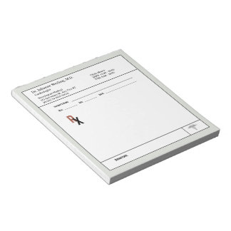 Doctor Prescription Notepad – Editable Doctor RX ノートパッド