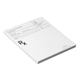 Doctor Prescription Notepad – Editable Doctor RX ノートパッド