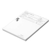 Doctor Prescription Notepad – Editable Doctor RX ノートパッド (回転)
