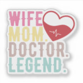 Doctor Stickers、Healthcare Stickers、Doctorパパ シール (正面)