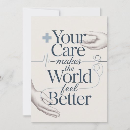 Doctor Thank You Card サンキューカード (正面)