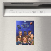 Doctor Who Rectangle冷蔵庫用マグネット マグネット (インサイチュ (食洗機))