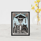 Doctorate Dissertation Phd Grad Tarot Illustration カード (黄色い花)