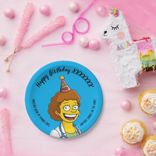 DOCTORS BIRTHDAY blue pediatric anti-stress ペーパープレート (パーティー)