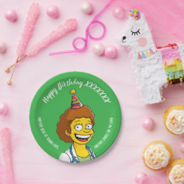 DOCTORS BIRTHDAY green pediatric anti-stress ペーパープレート