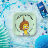 DOCTORS BIRTHDAY green pediatric medical ペーパープレート (パーティー)