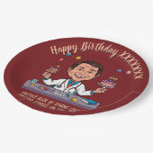 DOCTORS BIRTHDAY PARTY CALM ANTISTRESS ペーパープレート (アングル)