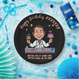 DOCTORS BIRTHDAY PARTY CALM ANTISTRESS ペーパープレート
