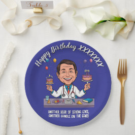 DOCTORS BIRTHDAY PARTY CALM ANTISTRESS ペーパープレート