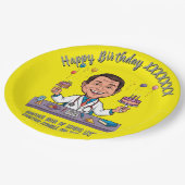  DOCTORS BIRTHDAY PARTY CALM ANTISTRESS ペーパープレート (アングル)