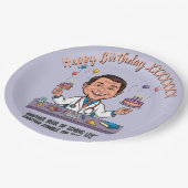  DOCTORS BIRTHDAY PARTY CALM ANTISTRESS ペーパープレート (アングル)