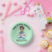 DOCTORS BIRTHDAY PARTY green anti-stress ペーパーボウル (パーティー)