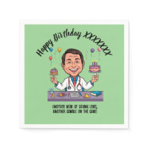 DOCTORS BIRTHDAY PARTY GREEN ANTISTRESS