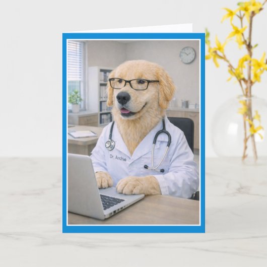 Doctor's Orders Get Well Card  COMA-1 カード (黄色い花)