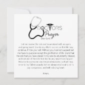 Doctors Prayer カード (正面)