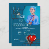 Doctor's stylish birthday 招待状 (正面/裏面)