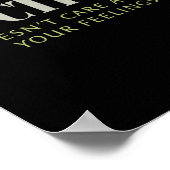 Doctrine Doesn't Care About Your Feelings Christia ポスター (角)