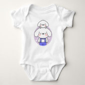 Doçura em Dobro ベビーボディスーツ (正面)