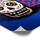 DODスカル花 ポスター (角)