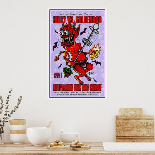 DOD – ディスクゴルフ ポスター (キッチン)