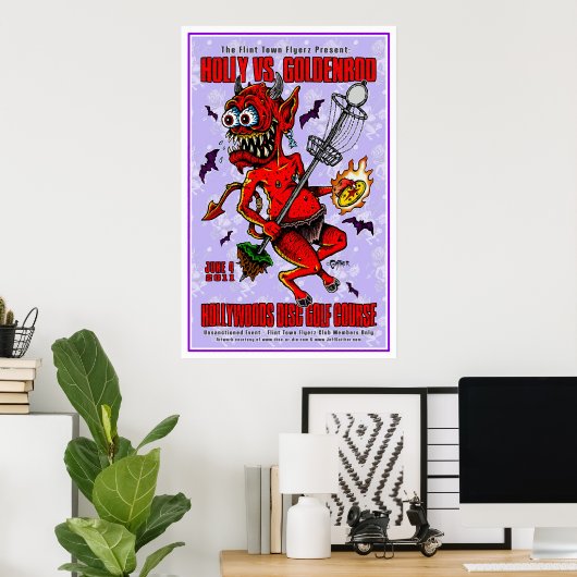 DOD – ディスクゴルフ ポスター (ホームオフィス)