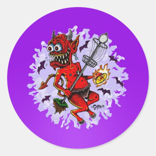 DOD – ディスクゴルフ ラウンドシール (正面)