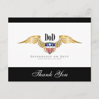 DOD(職務扶養カスタマイズ)翼 サンキューカード