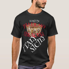 DOD DOJ EPA ロスト パレルモ ファウンド シラクサ シチリア島 Tシャツ