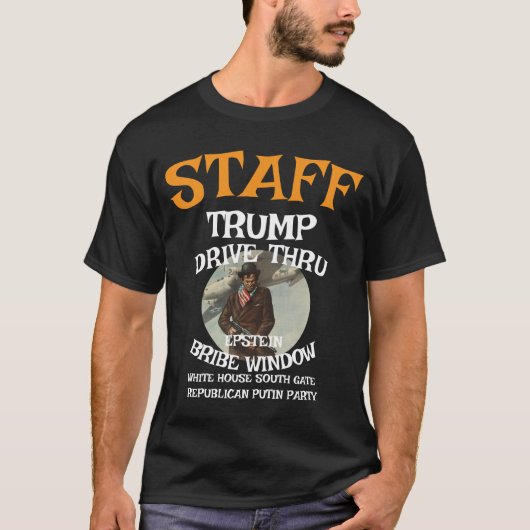 DOD DOJ EPA 戦犯 犯罪 殺人者 2028 Tシャツ (正面)