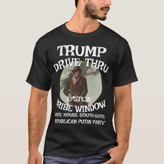 DOD DOJ FEMA イラン 戦争 空爆 戦争犯罪 トランプ T Tシャツ (正面)