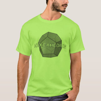 dodecahedron2 tシャツ