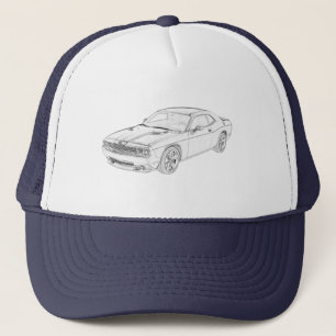 Dodge ChallengerクラシックMoparヴィンテージマッスルカー キャップ