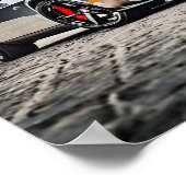 Dodge Challenger Hellcatの自然 | ポスター (角)