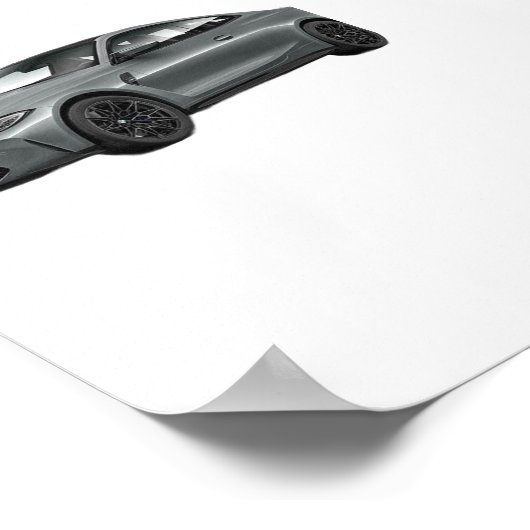 Dodge Challenger SRT American Muscle Car Performa ポスター (角)