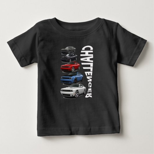 Dodge Challenger SRT T-Shirt ベビーTシャツ (正面)