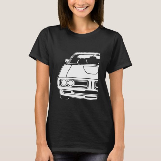 Dodge Charger 1971 1 Tシャツ (正面)