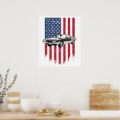 Dodge Charger Muscle Car ポスター (キッチン)