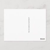 Dodge City Sign – カウボーイズ – 馬 – ようこそ ポストカード (裏面)