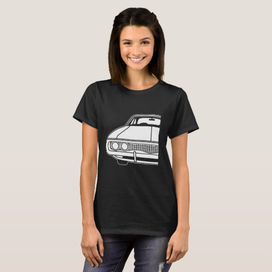 Dodge Coronet 1972 1 Tシャツ (正面フル)