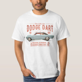 Dodge Dart Dragster Street Machine 1969 Tシャツ
