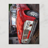 Dodge Power Wagon Classic Truck ポストカード (正面)