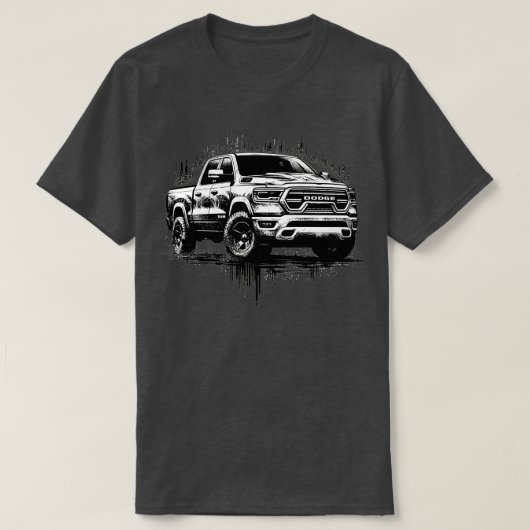 Dodge Ram 1500 5 Tシャツ (デザイン正面)