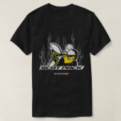 Dodge Scat Pack Flames Tシャツ (デザイン正面)